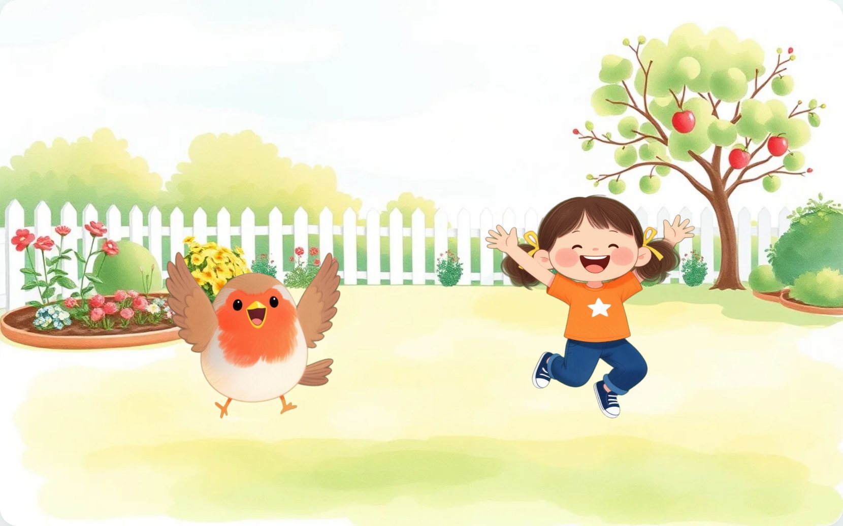 Illustration from page 1 of Thank You, Helpers