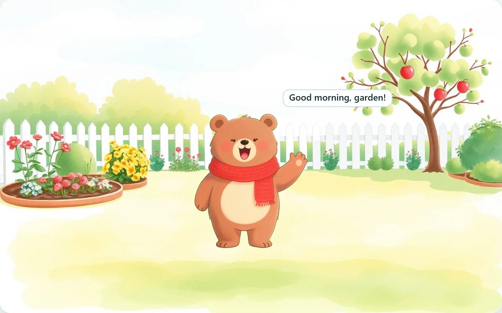Illustration from page 1 of Baxter's Flower Garden