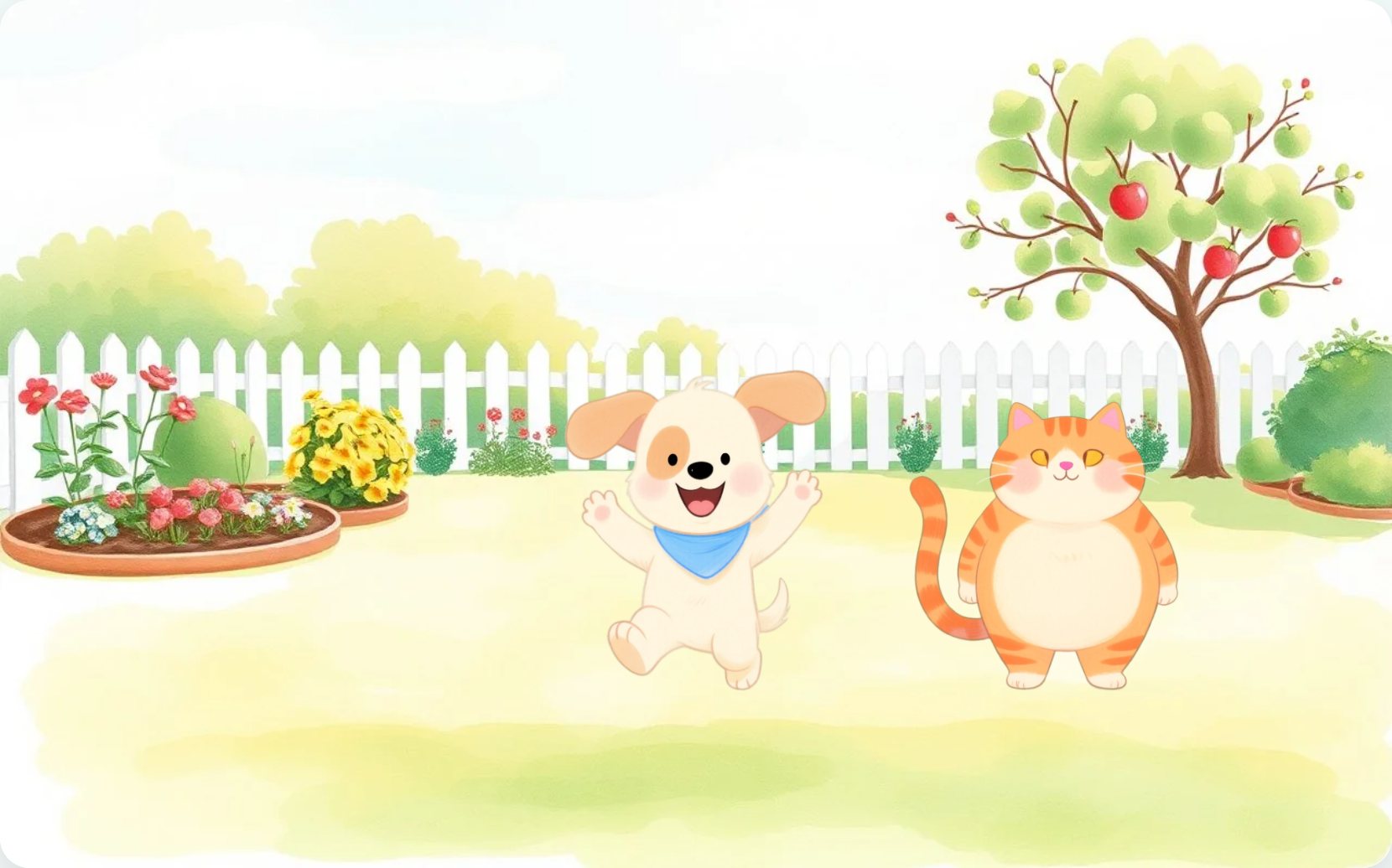 Illustration from page 1 of Buddy's Big Feelings