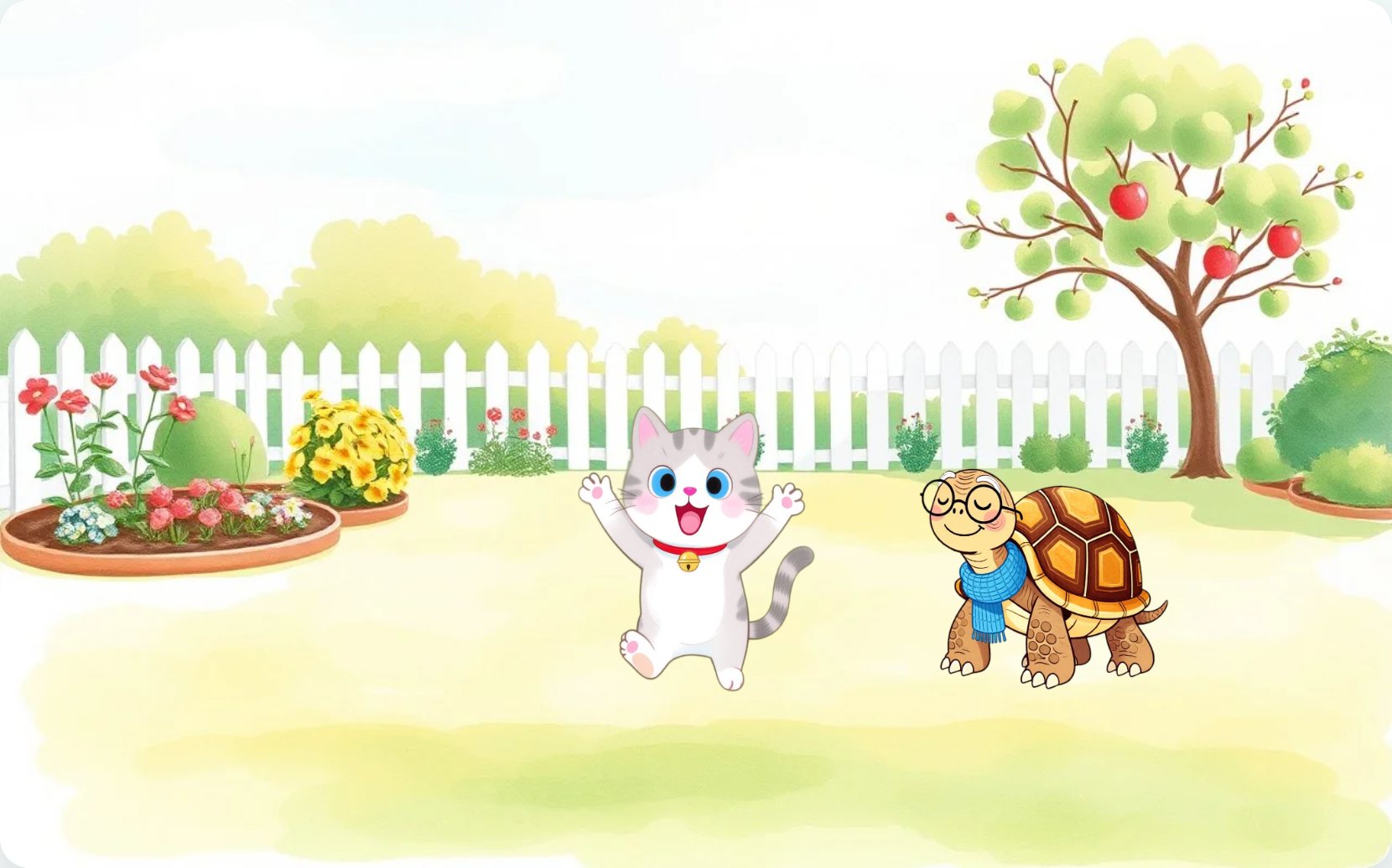 Illustration from page 1 of Coco's Animal Homes