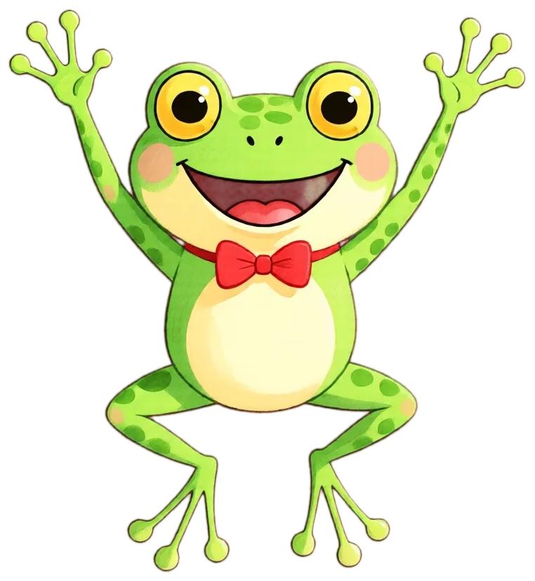Cress the frog