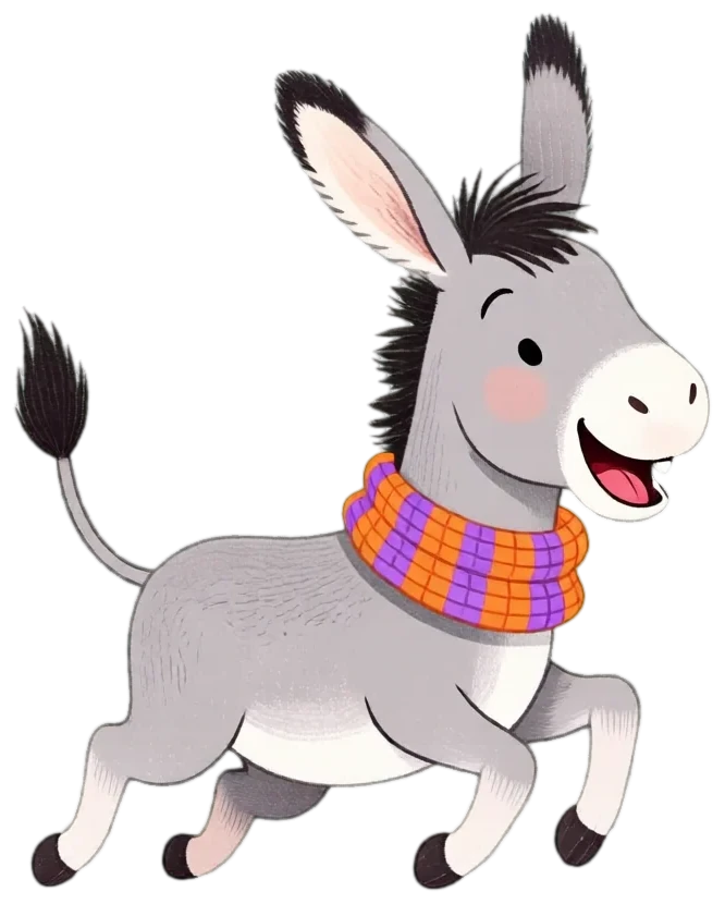 Thimble the donkey
